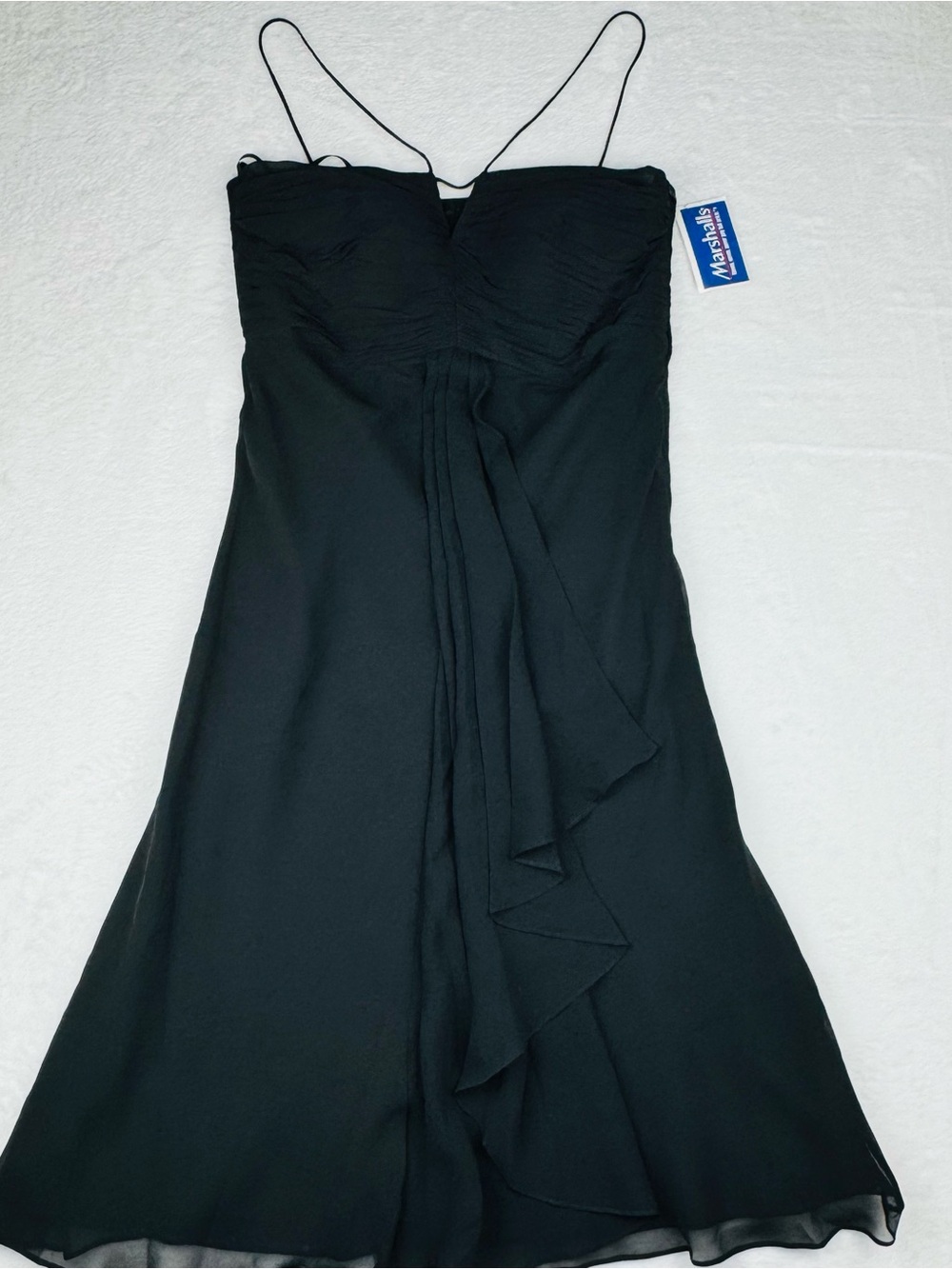 Kenar Vintage NWT silk black cocktail dress. Little black dress (LBD) Size 8.